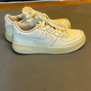 Nike Air Force 1 Cream Sneakers